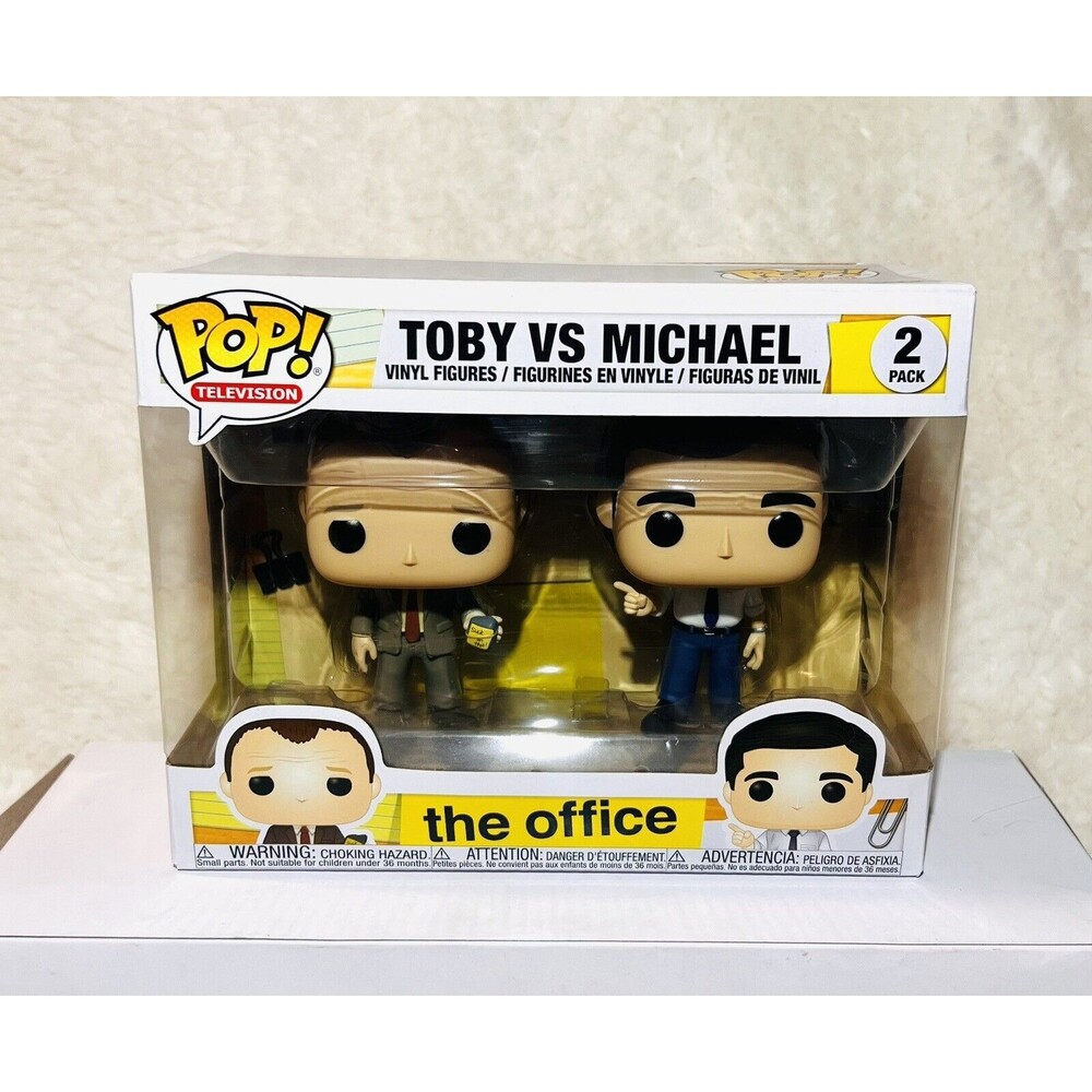 Funko Pop! Vinyl: The Office - 2 Pack - Toby vs Michael Vaulted Vinyl Figures